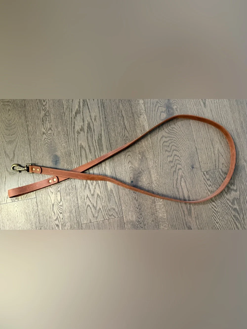 Brown Leather Leash